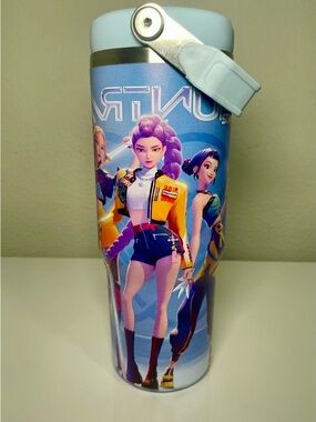Stanley 30 oz. Tumbler with Flip straw custom Kpop Huntrix Demon Hunters